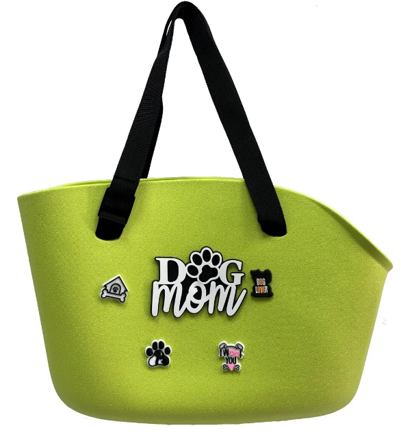 Переноска EWA со сменными украшениями 42х20х25 Rich Breed СП-132 САЛАТОВЫЙ