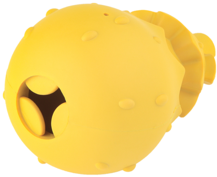 Игрушка Mr.Kranch для собак 8*13 см желтая с ароматом сливок